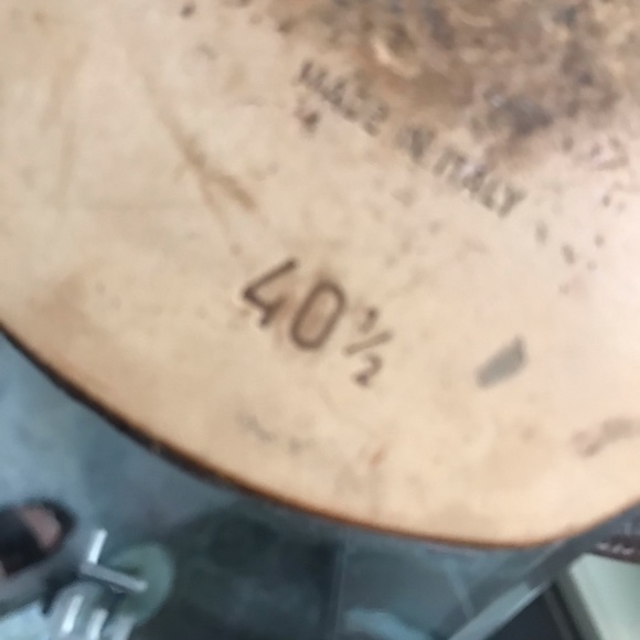 Chanel size 10 brown leather authentic Chanel sandal transparent detail - Picture 12 of 16